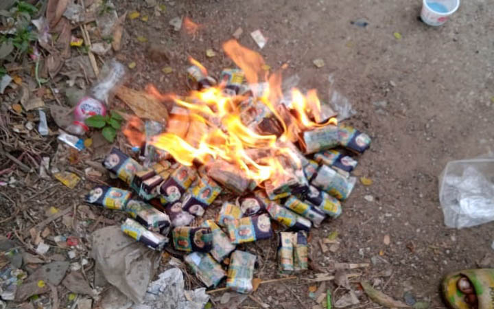 ব্রাহ্মণবাড়ীয়ার কসবায় নকল আকিজ বিড়ি জব্দ